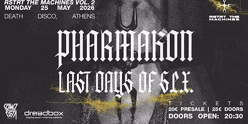 PHARMAKON LIVE IN ATHENS w\/ LAST DAYS OF S.E.X. 