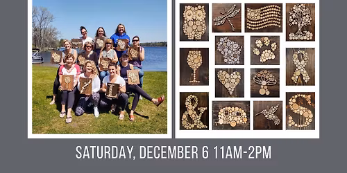 DIY Wood Slice Workshop @ Kriskindlmarkt