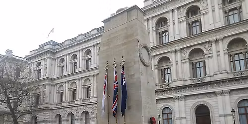 The Remembrance Day Parade at the Cenotaph
