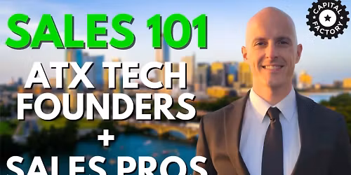 Sales 101 for Technical Founders