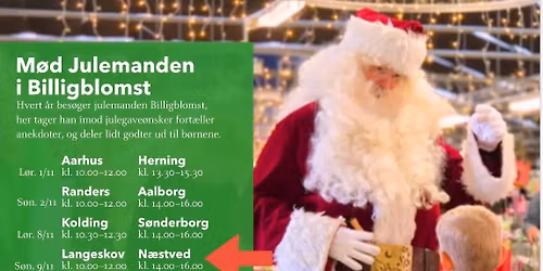 Julemanden kommer p\u00e5 bes\u00f8g og juleudstilling after Dark \ud83c\udf84\ud83c\udf85