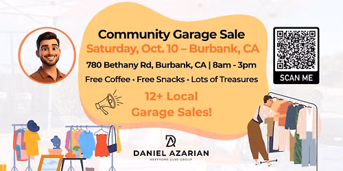 Burbank Hillside Community Garage Sale 3!