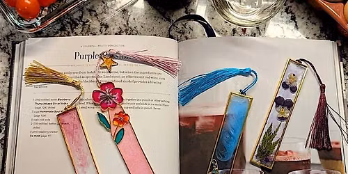 UV Resin Bookmark & Wine Charm Workshop with Wine Tasting