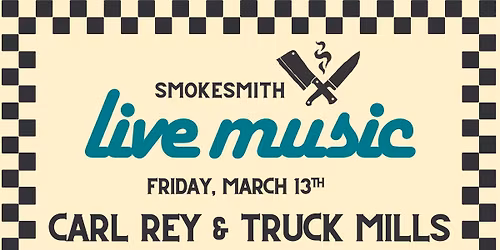 LIVE MUSIC @ Smokesmith: Carl & Truck (Blues\/Americana)