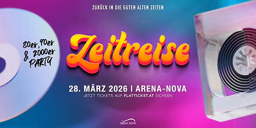 Zeitreise | 80er, 90er & 2000er Party