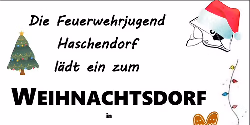 Weihnachtsdorf der Feuerwehrjugend Haschendorf