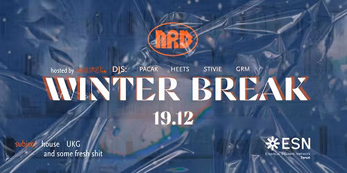 WINTER BREAK | students 4 free | 19.12 | NRD Klub