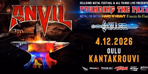 ANVIL-Pounding the Past Finnish Tour