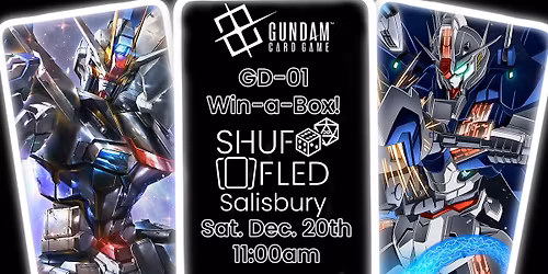[Shuffled Salisbury] GUNDAM TCG Newtype Rising GD01 Win-A-Box!