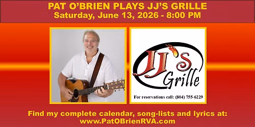 Pat O'Brien Plays JJ's Grille