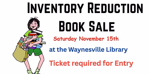 Inventory Reduction Book Sale
