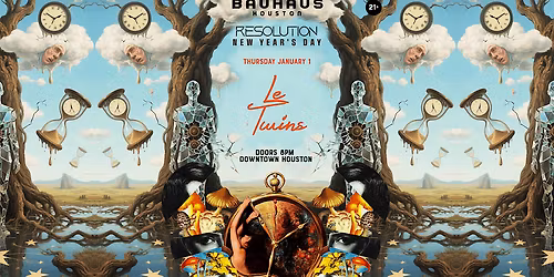 RESOLUTION: New Year's Day w\/ LE TWINS | (Doors 8PM)
