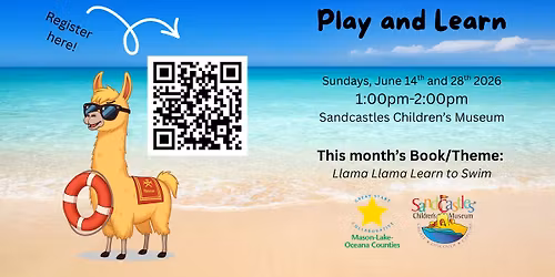 June GSC Play and Learn: Llama Llama Learn to Swim