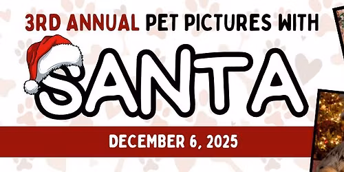 Pet Pictures with Santa Fundraiser