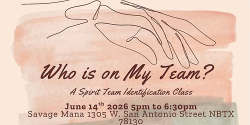 Who is on my Team? A Spirit Team Identification Class