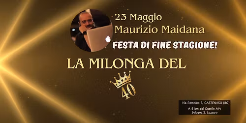 La Milonga del 40 - DJ Maurizio Maidana