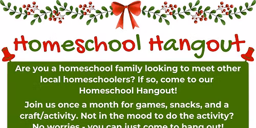 Ages 3-17 Homeschool Hangout
