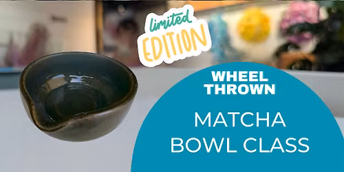Matcha Bowl Class at The Pottery Shop