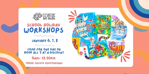 School Holiday Workshop Crusty Crustaceans