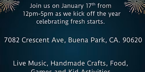New Year & New Creations Pop Up