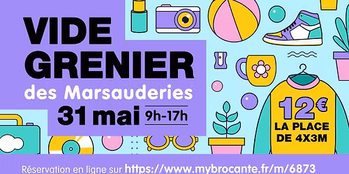 Vide grenier des Marsauderies - Nantes Est