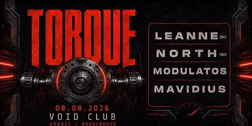 TORQUE \/\/ Groove & Hardgroove \/\/ VOID Club Berlin