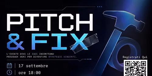 Pitch&Fix: tre startup, problemi reali, soluzioni condivise