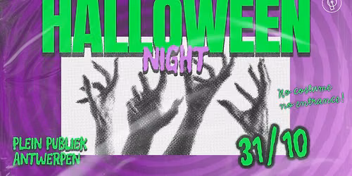 Halloween Party | Plein Publiek Antwerpen