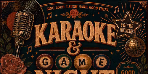 \ud83c\udfa4\u2728 KARAOKE GAME NIGHT: R&B + Hip-Hop \ud83d\udd25 Karaoke, Prizes & Good Vibes\ud83c\udf39 June, 4th | 7pm - 10PM\ud83c\udf1f