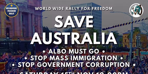 SAVE AUSTRALIA [MELBOURNE]