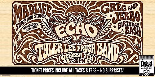 ECHO + Tyler Lee Frush Band | LOCAL ORIGINAL MUSIC!