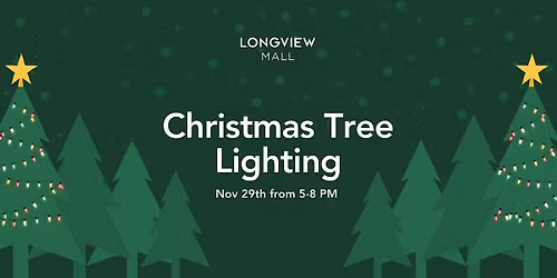 Longview Mall\u2019s Annual Christmas Tree Lighting! \u2728