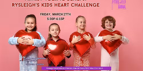 Family Yoga to Benefit Kids Heart Challenge