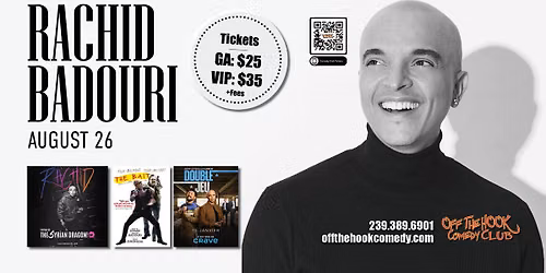 Comedian Rachid Badouri Live in Naples, Florida!