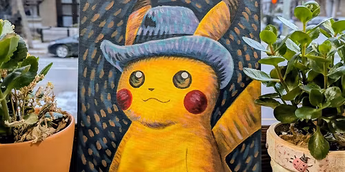 Cafe Eevee anime Art Sale