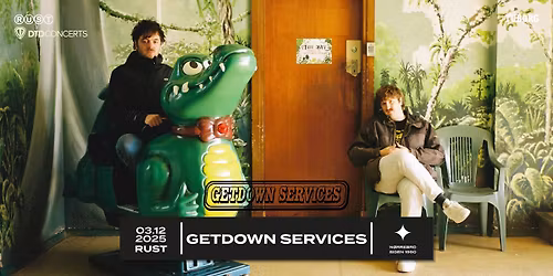 Getdown Services (UK) + Support: The Cindys \/\/ RUST - UDSOLGT