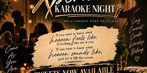 Psalms Xperience presents Gospel Karaoke Night