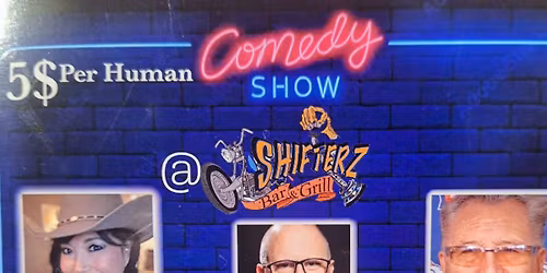 Comedy Night At Shifterz Bar and Grill 