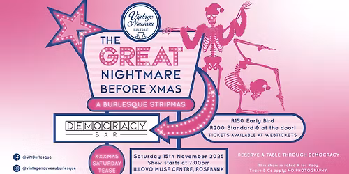 The Great Nightmare before Xmas @Democracy Bar