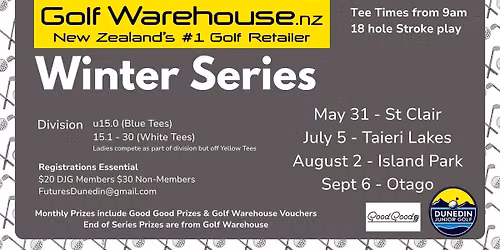 Golf Warehouse Winter Series & Final Prize Giving