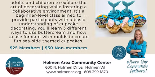 Cupcake decorating Family Friendly Class