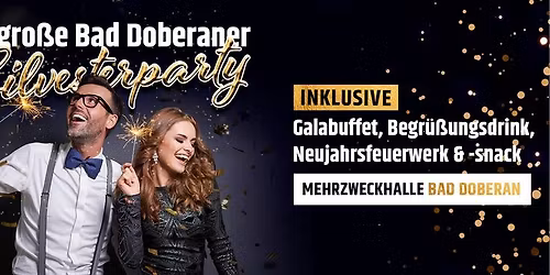 Silvester Gala Abend l Mi 31.12. 18 Uhr l Mehrzweckhalle Bad Doberan