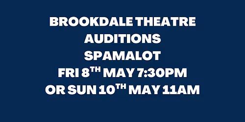 Spamalot Auditions