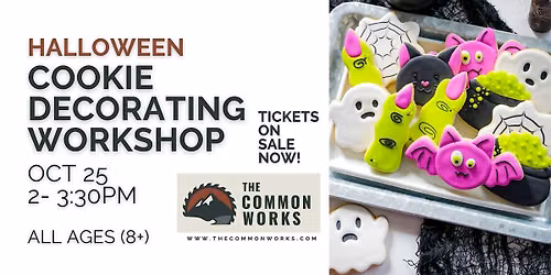 Halloween Cookie Decorating Workshop, Cochrane
