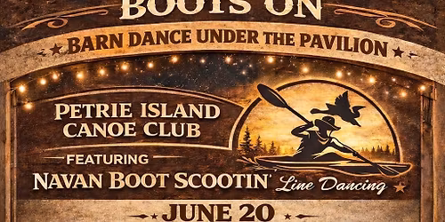 Paddles Down Boots On - Barn Dance! 