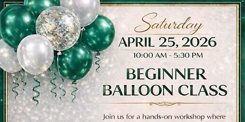 Beginners Balloon Class