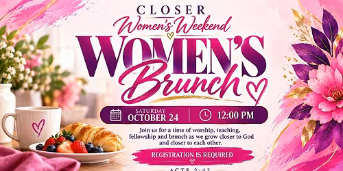 Closer Women's Weekend Brunch