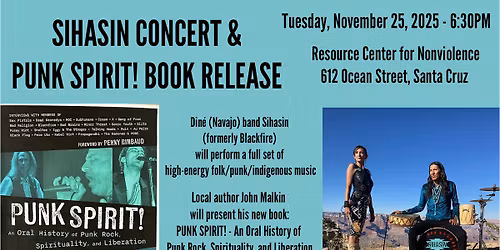 Punk Spirit! Book Release and Concert with Sihasin