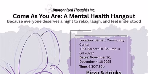 Come As You Are: A Mental Health Hangout