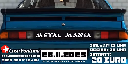 Metal Mania Schwabach